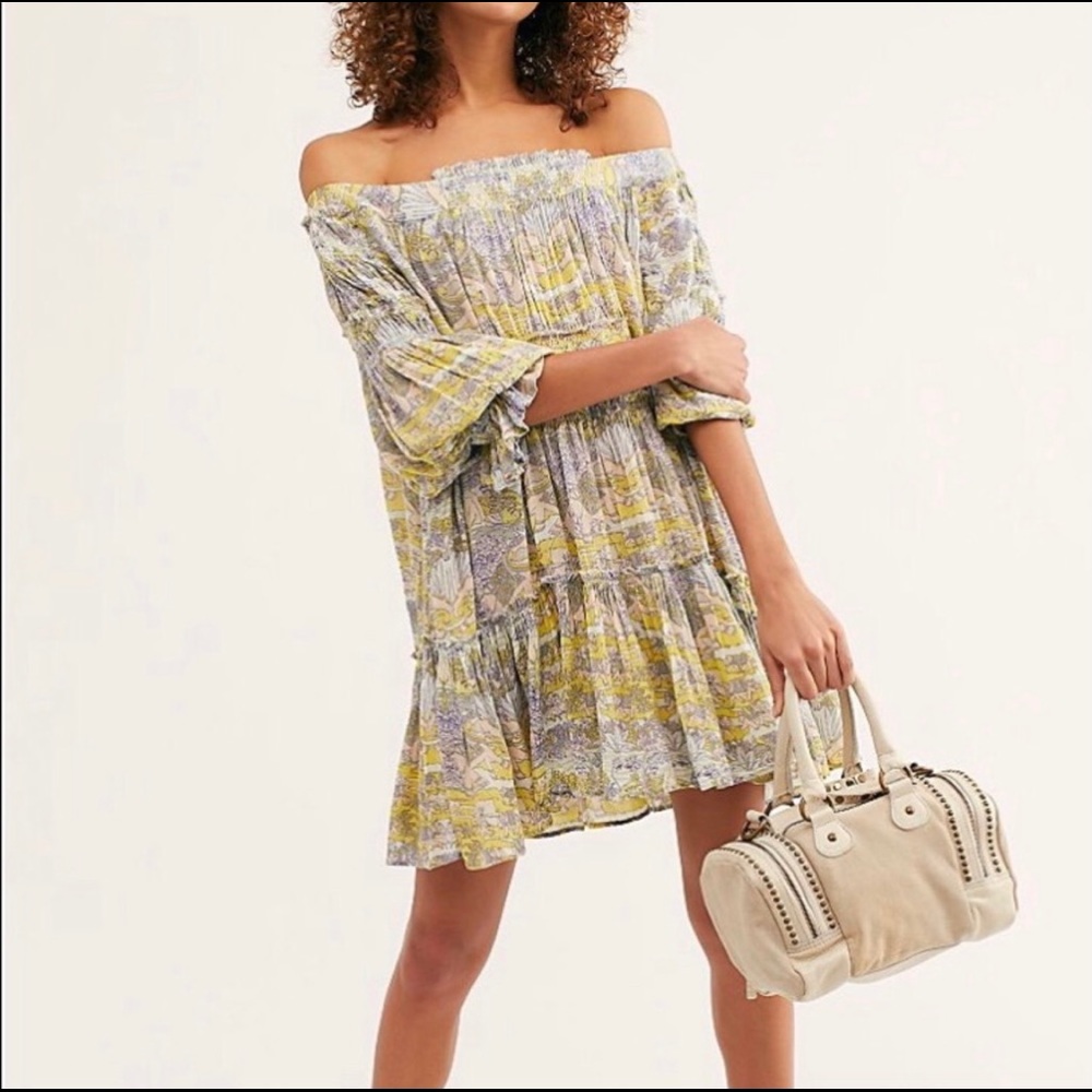 ✨SOLD!✨Free People See ya there mini dress